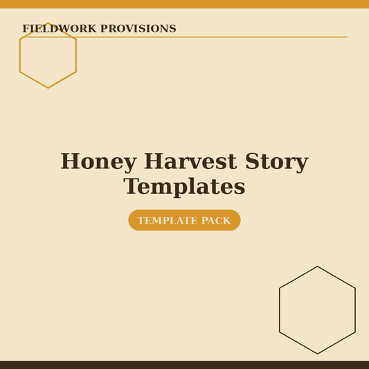 Farm-to-Cup Story Templates